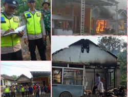 Diduga Korsleting Listrik, Rumah Warga di Kaligading Boja Ludes Terbakar