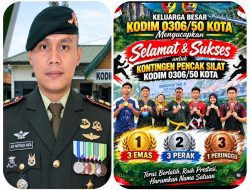 Dandim Letkol Inf. Adi Nofriadi Nata Dorong Atlet Terus Berprestasi: TNI Hadir untuk Rakyat, Mengabdi untuk Negeri