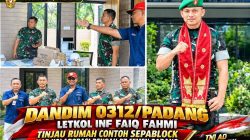 Dandim 0312/Padang Letkol Inf Faiq Fahmi dan Idris PT Semen Padang Perkuat Sinergi Lewat Inovasi SEPABLOCK