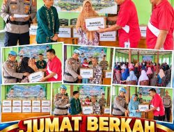 Kepedulian Kapolres Sijunjung AKBP Willian Harbensyah Menyentuh Warga Kurang Mampu di Kamang Baru