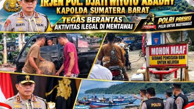 “Saya Akan Tindak Oknum Polri”: Kapolda Sumbar Djati Wiyoto Abadhy Perkuat Komitmen Polri untuk Masyarakat