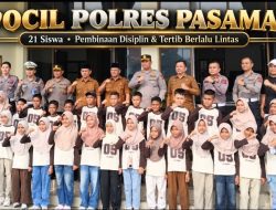 Dari Lubuk Sikaping Menuju Panggung Polda, Kapolres Pasaman AKBP Adirawa Permana Kawal Langkah 21 Pocil