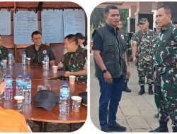 Pangdam XX/Tuanku Imam Bonjol Mayjen TNI Arief Gajah Mada Hadir di Kantor Bupati Solok, Brigjen TNI Aji Mimbarno Sampaikan Kondisi Lapangan