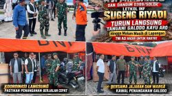 Hingga Pukul 21.00 WIB Masih di Lapangan, Danrem Aji Mimbarno dan Dandim Sugeng Riyadi Kawal Penanganan Galodo