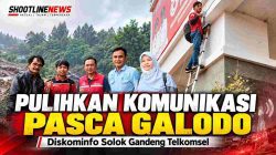 Diskominfo Solok Gerak Cepat Pulihkan Akses Komunikasi Pascagalodo Arosuka