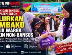 TP-PKK dan Dinsos Kabupaten Solok Salurkan Sembako untuk Warga Miskin Non-Bansos