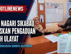 Wali Nagari Sikabau Antar Langsung Pengaduan Datuak Nan Baranam, GTRA Diminta Periksa Areal PBPH PT KBL