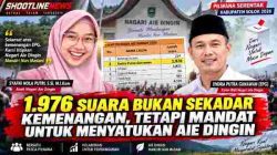 1.976 Suara Bukan Sekadar Kemenangan, tetapi Mandat untuk Menyatukan Aie Dingin