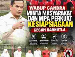 Wabup Candra Dorong Mitigasi Karhutla Berbasis Masyarakat, MPA Diminta Perkuat Kesiapsiagaan