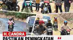 H. Candra Pastikan Peningkatan Jalan Jorong Koto Baru Segera Dikerjakan