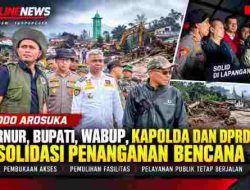 Galodo Arosuka, Penanganan Dikonsolidasikan Lintas Pemerintahan dan Aparat