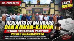 Terlapor Kasus Lahan di Dharmasraya Didampingi Puluhan Warga, Sengketa Ulayat Sikabau Jadi Sorotan