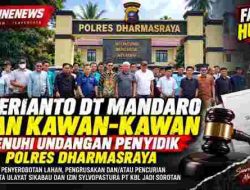 Terlapor Kasus Lahan di Dharmasraya Didampingi Puluhan Warga, Sengketa Ulayat Sikabau Jadi Sorotan