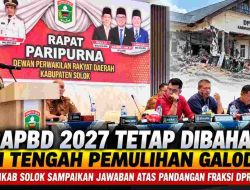 Pemkab Solok Jawab Pandangan Fraksi DPRD terhadap RAPBD 2027 di Tengah Pemulihan Pascagalodo
