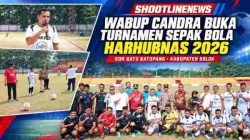 Buka Turnamen Sepak Bola Harhubnas 2026, Wabup Candra: Junjung Sportivitas dan Perkuat Persaudaraan