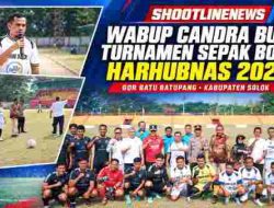 Buka Turnamen Sepak Bola Harhubnas 2026, Wabup Candra: Junjung Sportivitas dan Perkuat Persaudaraan