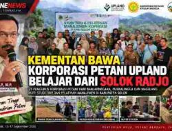 Kementan Dorong Korporasi Petani UPLAND Belajar Manajemen di Solok Radjo