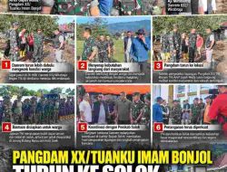 Pangdam XX/Tuanku Imam Bonjol Turun ke Solok, Kebutuhan Warga Jadi Bahan Koordinasi