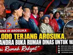 Galodo Terjang Arosuka, H. Candra Buka Rumah Dinas untuk Warga: “Ini Rumah Rakyat”