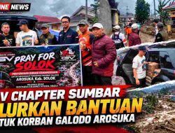 IDGV Chapter Sumbar Antar Bantuan untuk Korban Galodo Arosuka, Donasi Dihimpun dari Komunitas Nusantara