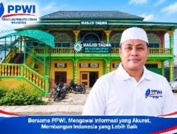 Kecam Rusaknya Fasilitas Masjid Taqwa, Ketua PPWI Aceh Tamiang Desak PT PP Bertanggung Jawab