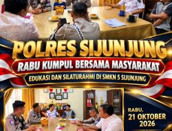 Kapolres Sijunjung Dorong Pembinaan Generasi Muda, IPTU Raden Dwi Agus Tekankan Tertib Berlalu Lintas