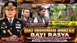 Kapolres AKBP Agung Tribawanto Kedepankan Profesionalisme dalam Perkara RSI Ibnu Sina, Kasat Reskrim Telusuri Laporan Keluarga