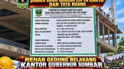 Armizoprades Dorong Rehab Gedung Belakang Kantor Gubernur Sumbar Senilai Rp6,09 Miliar di Padang, Mutu dan Manfaat Jadi Prioritas