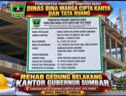 Armizoprades Dorong Rehab Gedung Belakang Kantor Gubernur Sumbar Senilai Rp6,09 Miliar di Padang, Mutu dan Manfaat Jadi Prioritas