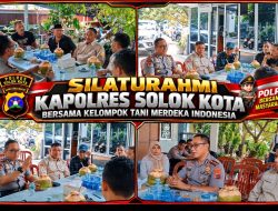 Kapolres Solok Kota AKBP Mas’ud Ahmad, S.I.K., M.Si., Kedepankan Pendekatan Humanis, Jalin Komunikasi Hangat Bersama Kelompok Tani Merdeka Indonesia