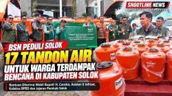BSN Salurkan 17 Tandon Air untuk Dukung Penanganan Bencana Galodo di Kabupaten Solok