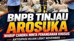 Hadapi Ancaman Hujan Lebat November, Wabup Candra Minta BNPB Prioritaskan Penanganan Pascabencana Arosuka