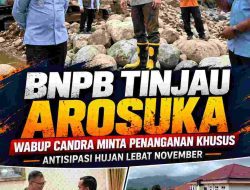 Hadapi Ancaman Hujan Lebat November, Wabup Candra Minta BNPB Prioritaskan Penanganan Pascabencana Arosuka