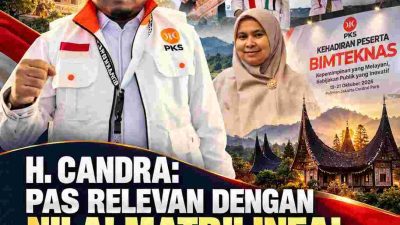 H. Candra Soroti Relevansi PAS dengan Nilai Matrilineal Minangkabau dan Peran Bundo Kanduang