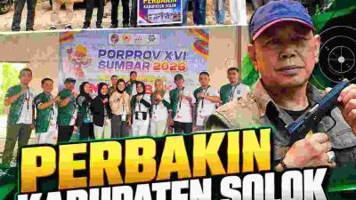 Perbakin Kabupaten Solok Raih 11 Medali Porprov Sumbar 2026, Tiga Emas Jadi Andalan