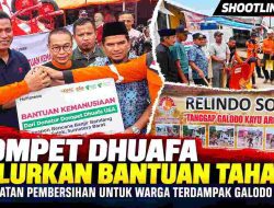 Dompet Dhuafa Singgalang Salurkan Bantuan Tahap Kedua untuk Penanganan Galodo Solok