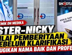 Polemik DH Medika, Ester-Nicky Persoalkan Pemberitaan Sebelum Klarifikasi