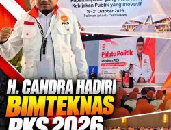 BIMTEKNAS PKS 2026: H. Candra Dorong Kepemimpinan Berintegritas dan Pelayanan Publik di Kabupaten Solok