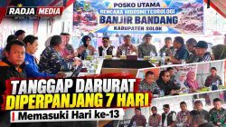 Masa Tanggap Darurat Galodo Solok Diperpanjang, Hari ke-13 Jadi Dasar Evaluasi