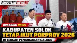 Di Tengah Penanganan Galodo, Kabupaten Solok Pastikan Tetap Berlaga di Porprov Sumbar 2026