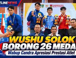 Wabup Solok Berkesempatan Mengalungkan Medali, Wushu Borong 26 Medali di Porprov Sumbar 2026