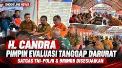 H. Candra Pimpin Evaluasi Tanggap Darurat, Personel TNI-Polri dan Brimob Disesuaikan