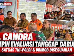 H. Candra Pimpin Evaluasi Tanggap Darurat, Personel TNI-Polri dan Brimob Disesuaikan