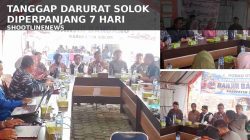 Tanggap Darurat Banjir Bandang Solok Diperpanjang Tujuh Hari