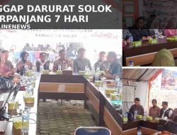 Tanggap Darurat Banjir Bandang Solok Diperpanjang Tujuh Hari
