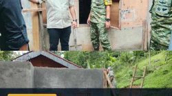 Sejalan dengan Asta Cita Presiden, TNI Percepat Pembangunan Rumah Warga Kurang Mampu Melalui TMMD ke-130 di Sawahlunto